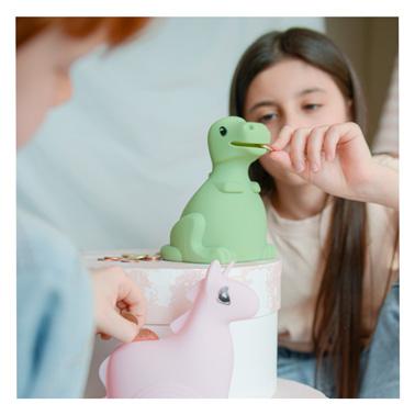 Mealheiro Dinossauro Verde