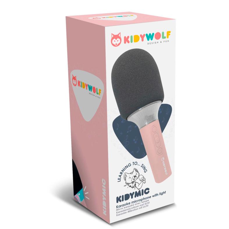 Microfone de Karaoke Rosa