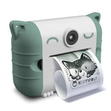 Máquina Fotográfica c/ Impressão Verde