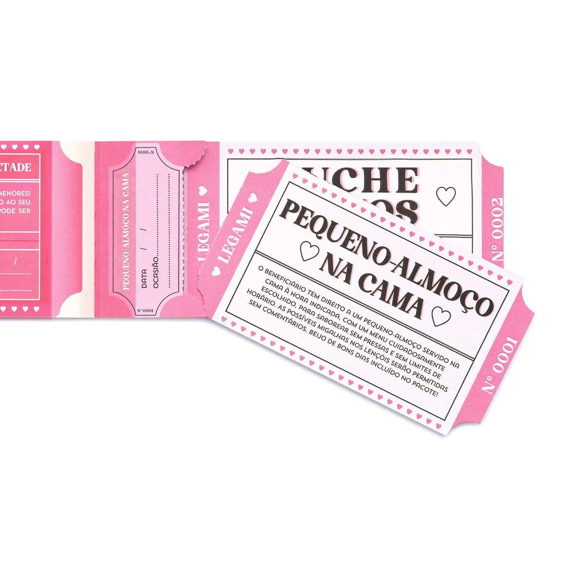 Set of 24 Romantic Vouchers 