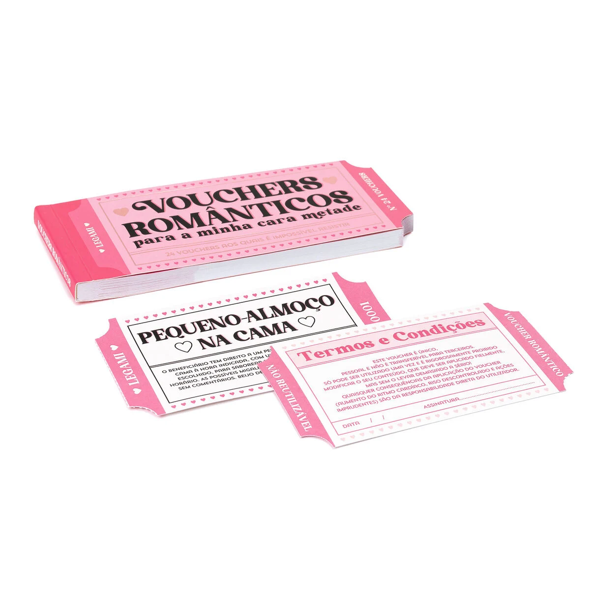 Set of 24 Romantic Vouchers 