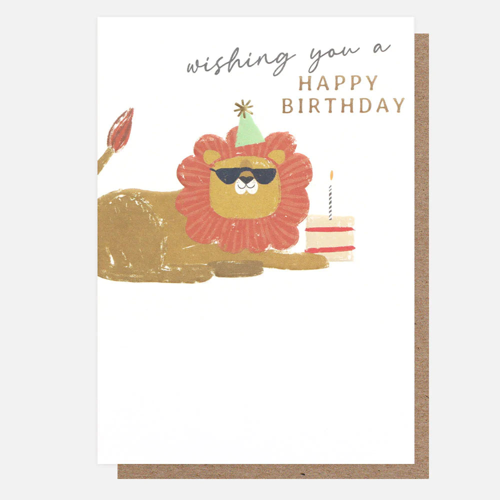 Postal Lion Birthday