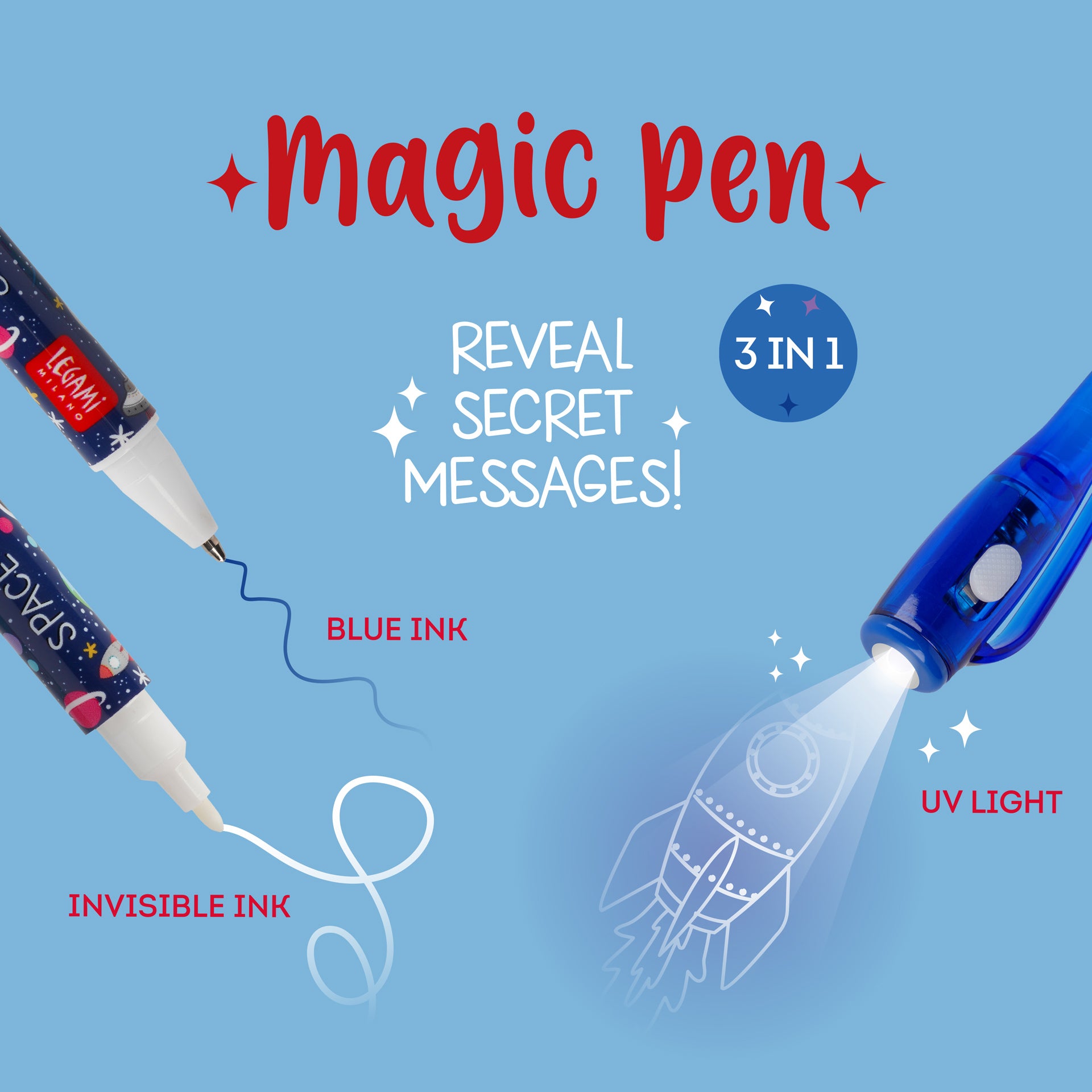Invisible Ink Pen Space