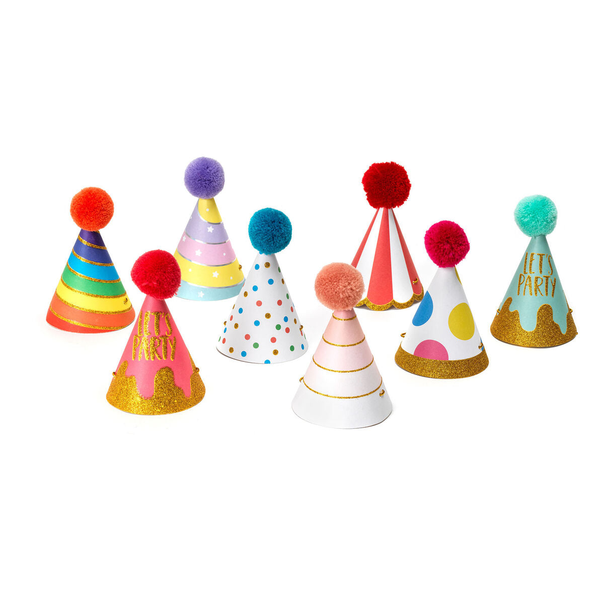 Colorful Party Hats