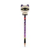 Lápis com Gato Múmia Squishy Halloween