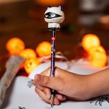 Lápis com Gato Múmia Squishy Halloween