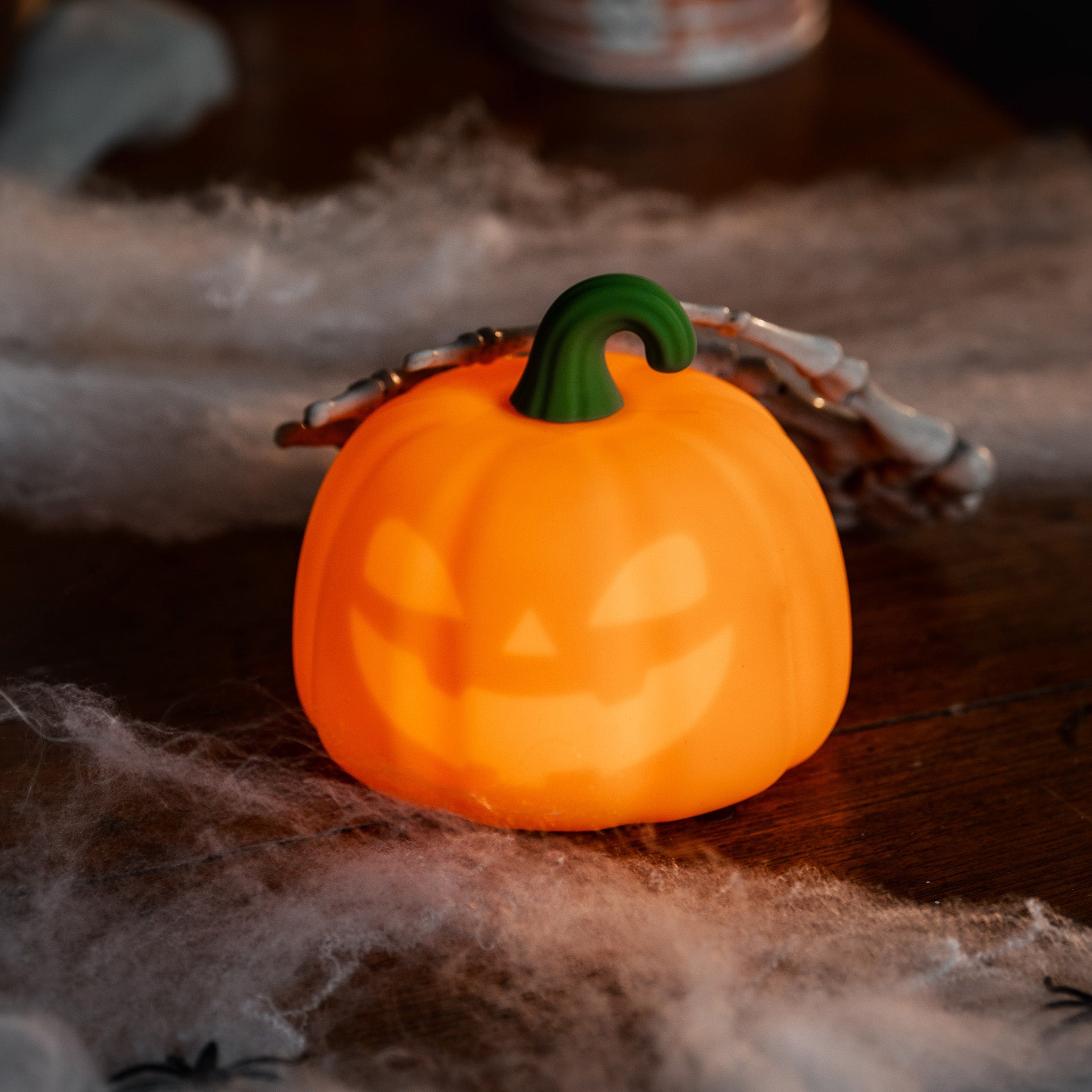 Luz LED Recarregável de Silicone – Pumpkin