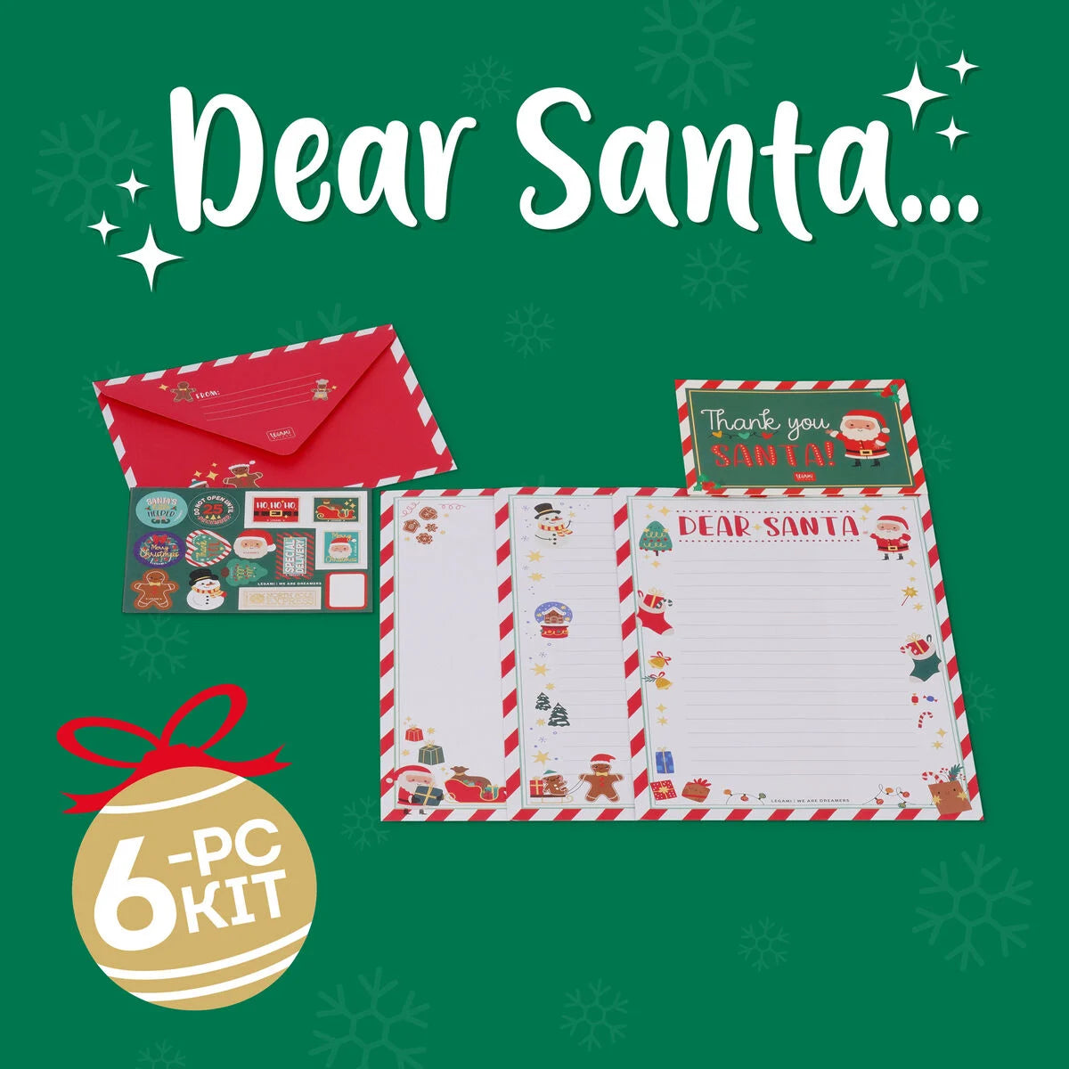 Kit de cartas Pai Natal