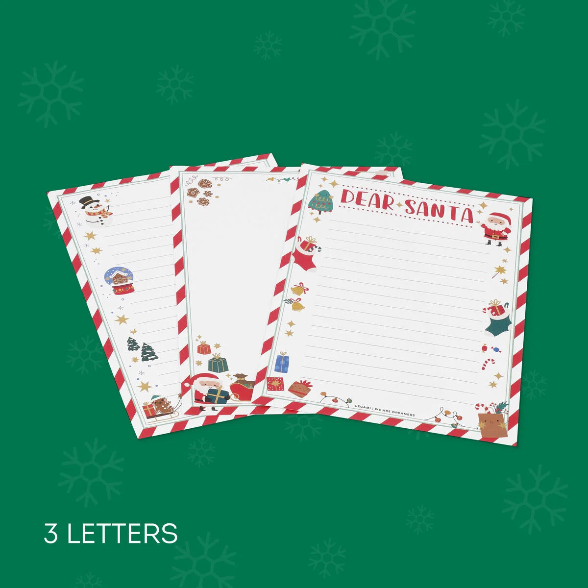 Kit de cartas Pai Natal