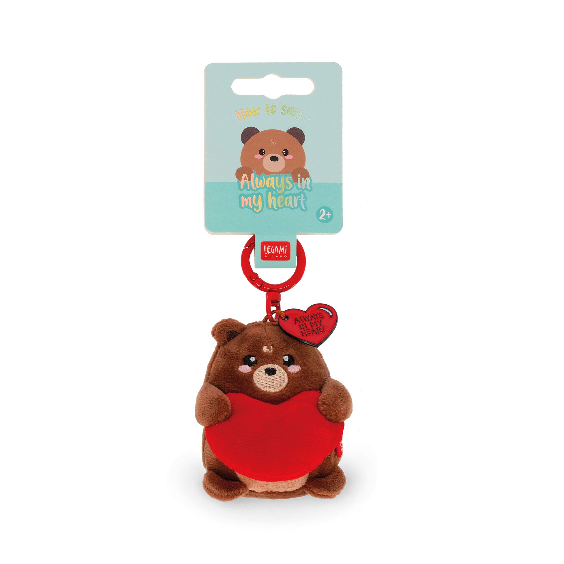 Porta Chaves Teddy Bear - Coração