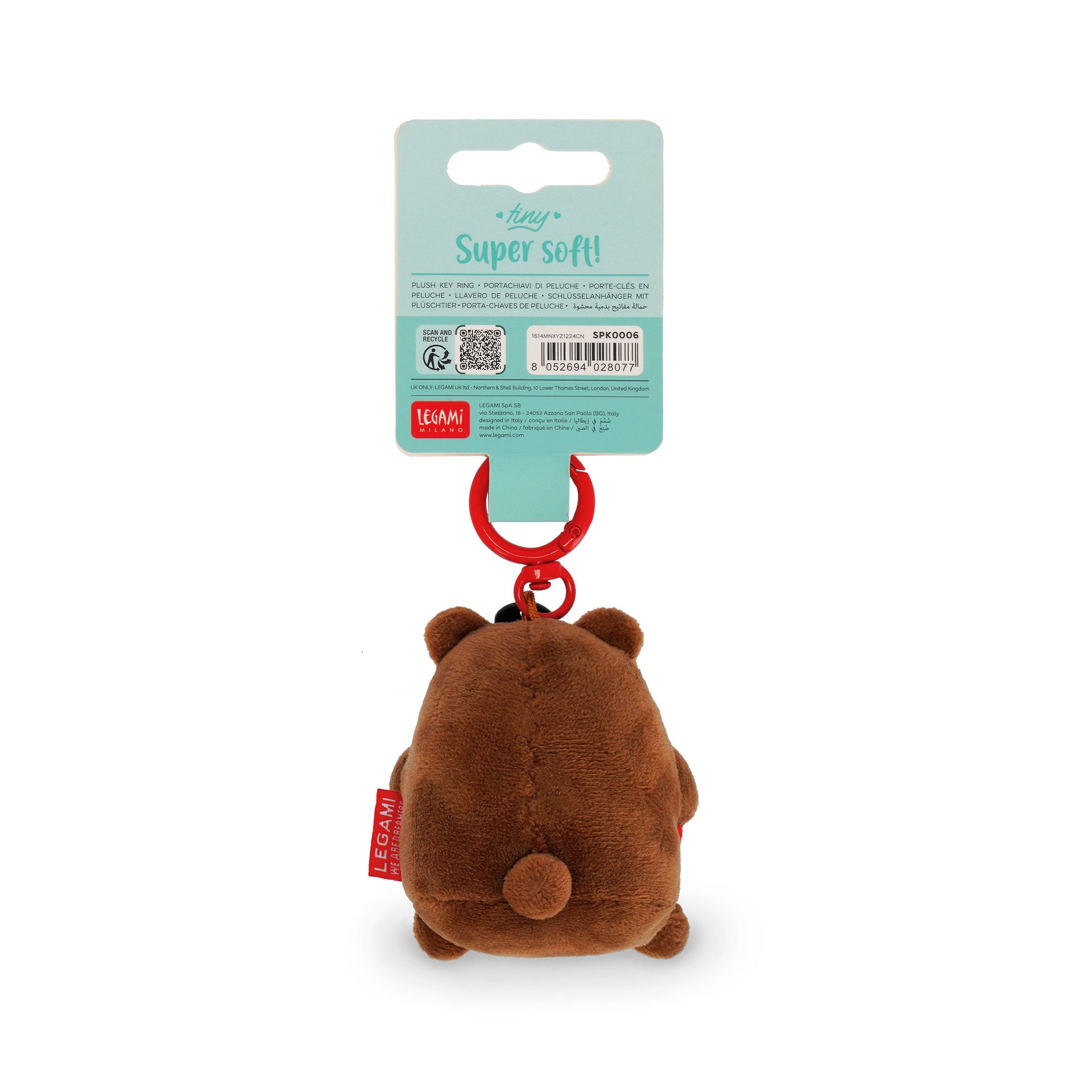 Porta Chaves Teddy Bear - Coração