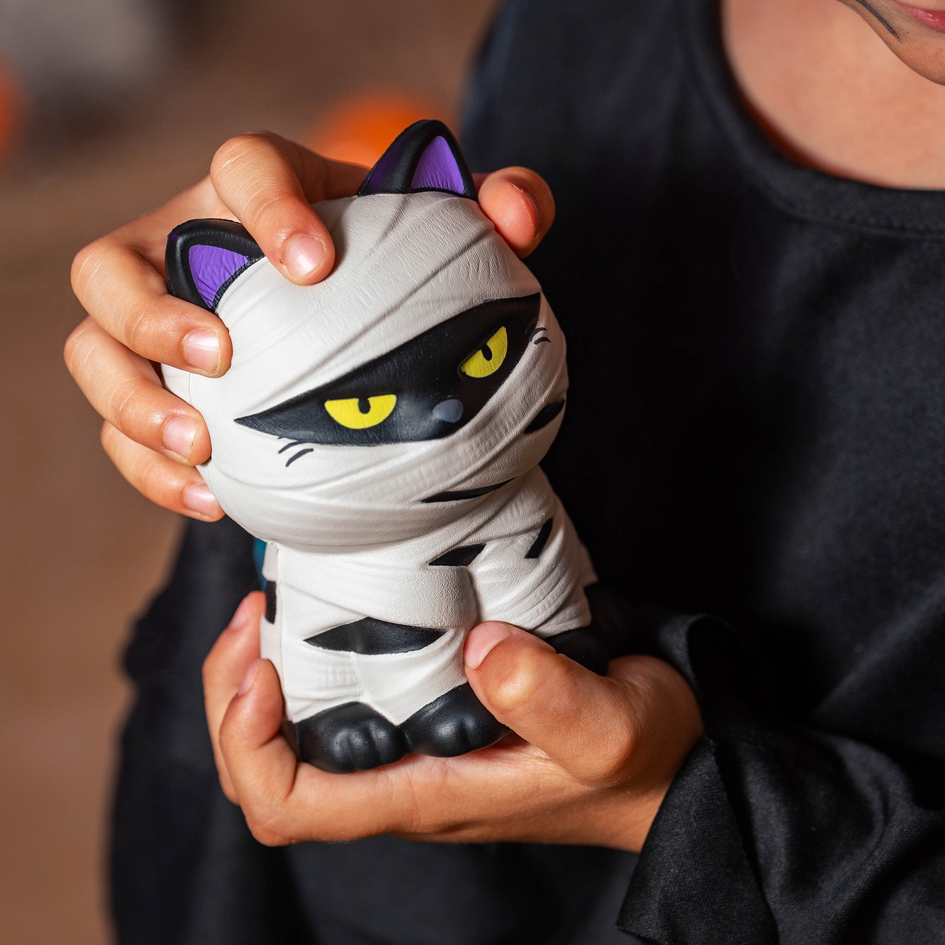 Brinquedo Anti-stresse Halloween – Gato Múmia