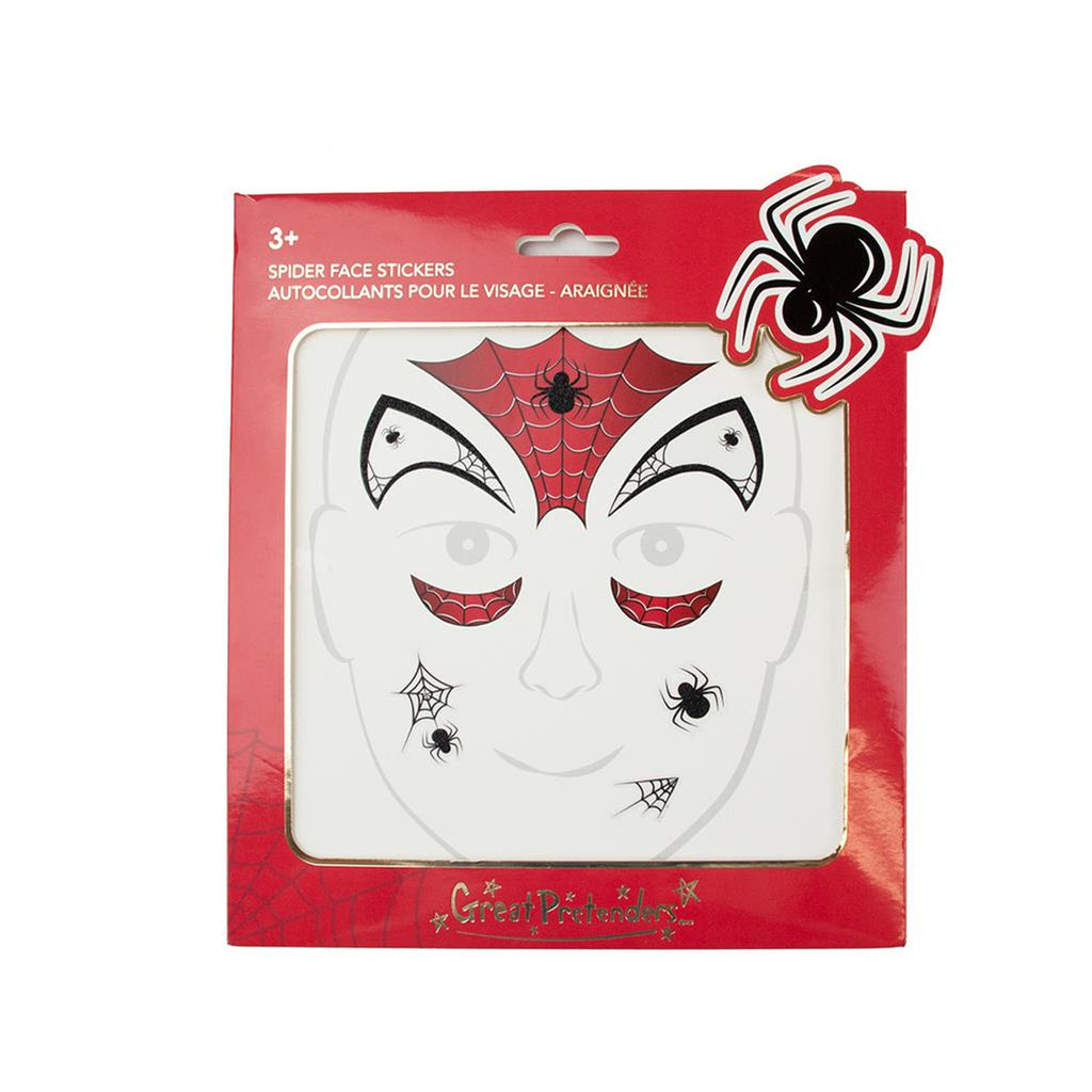 Autocolantes Faciais - Spider