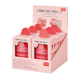 Conjunto de 5 Fitas Adesivas Decorativas - Coração