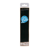 Velas Altas Metalizadas Preto