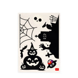 Conjunto de 40 Adesivos Estáticos para Janelas – Pumpkin