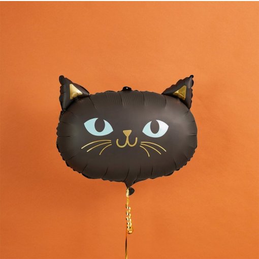 Balão Foil Gato Preto - Halloween