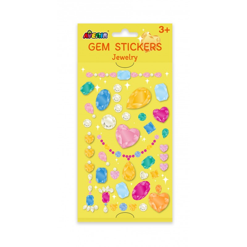 Face Gems Stickers - Jewels