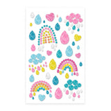 Face Gems Stickers - Rainbows