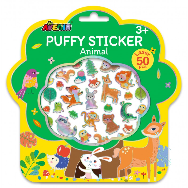 Puffy Stickers Animal