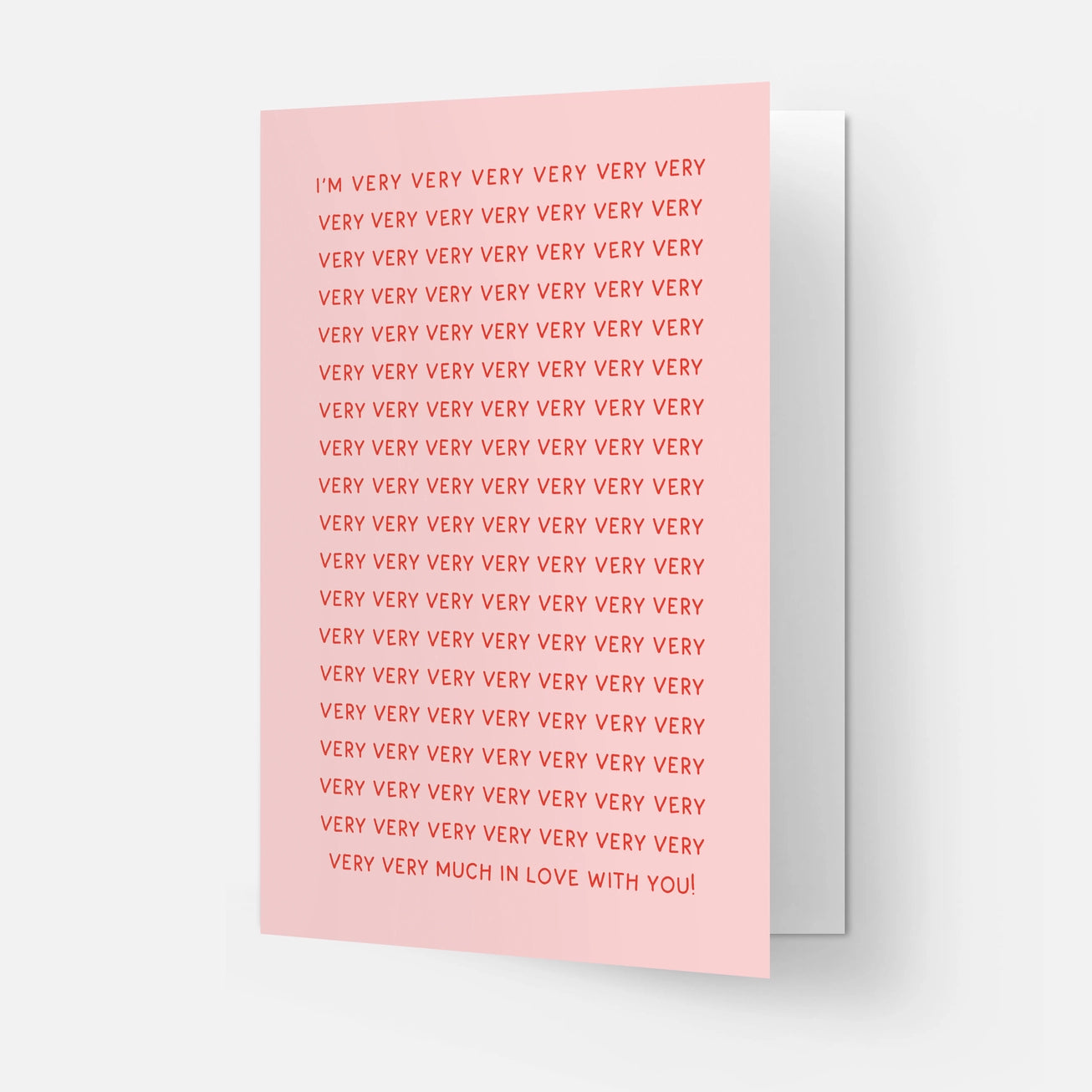 Postcard I'm Very, Very In Love