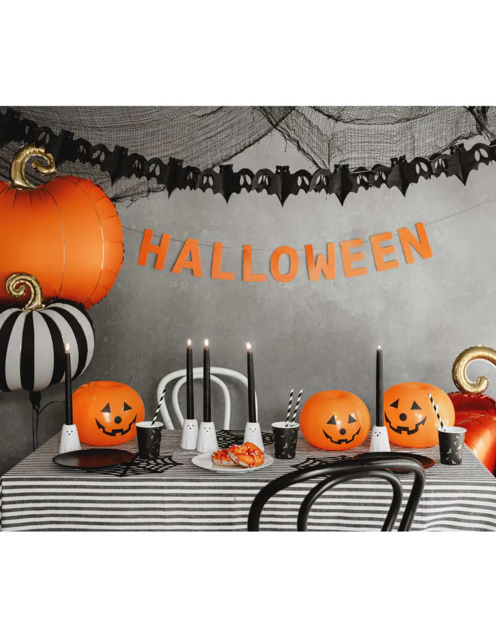 Balões Aboboras Luz Led