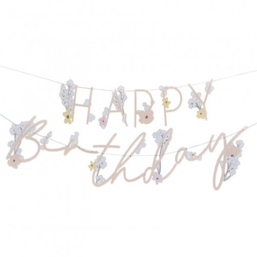 Grinalda Happy Birthday Floral