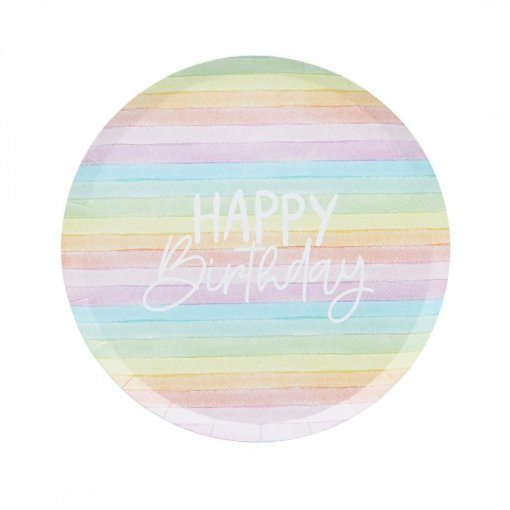 Pratos Rainbow Pastel