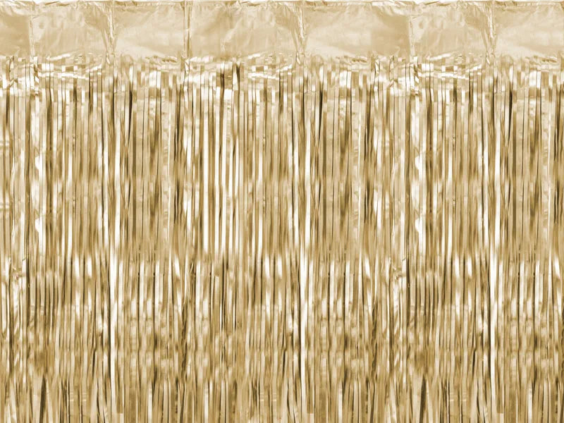 Silver Decorative Foil Curtain