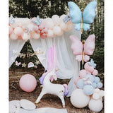 Balão Foil  Borboleta Azul