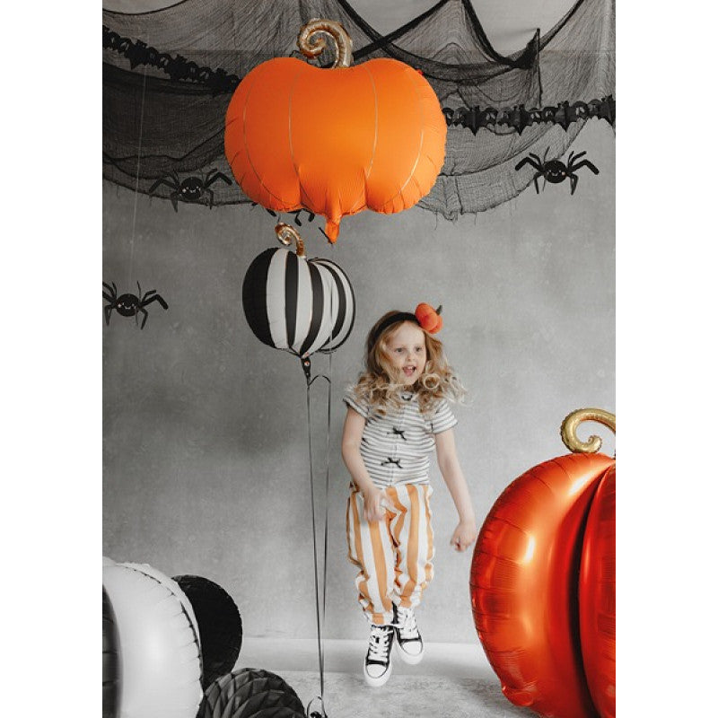 Orange Pumpkin Foil Balloon