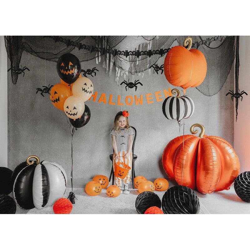 Orange Pumpkin Foil Balloon