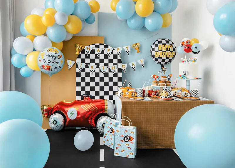 Balão Foil Happy Birthday - Carros