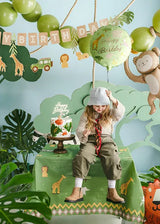 Balão Foil “Happy Birthday” Safari