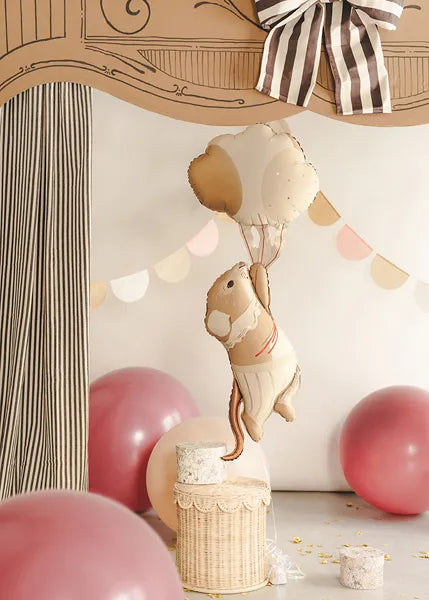 Balão Foil Ratinho com Balões