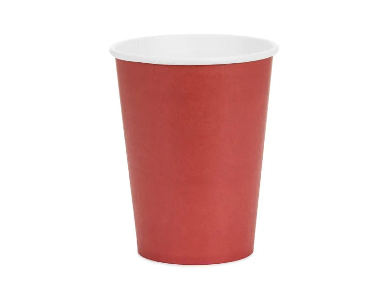 Copos Vermelho Escuro