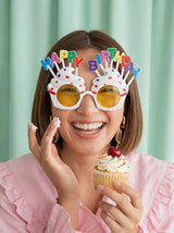 Óculos Cupcake Happy Birthday