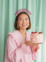 Bandolete Happy Birthday Rosa