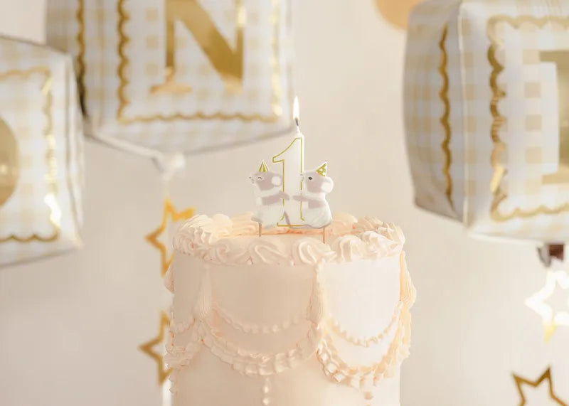 Vela Aniversário One Mice
