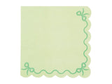 Green Bow Napkins