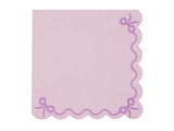 Lilac Bow Napkins