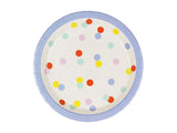 Pratos Confettis Coloridos
