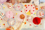 Pratos Confettis Coloridos