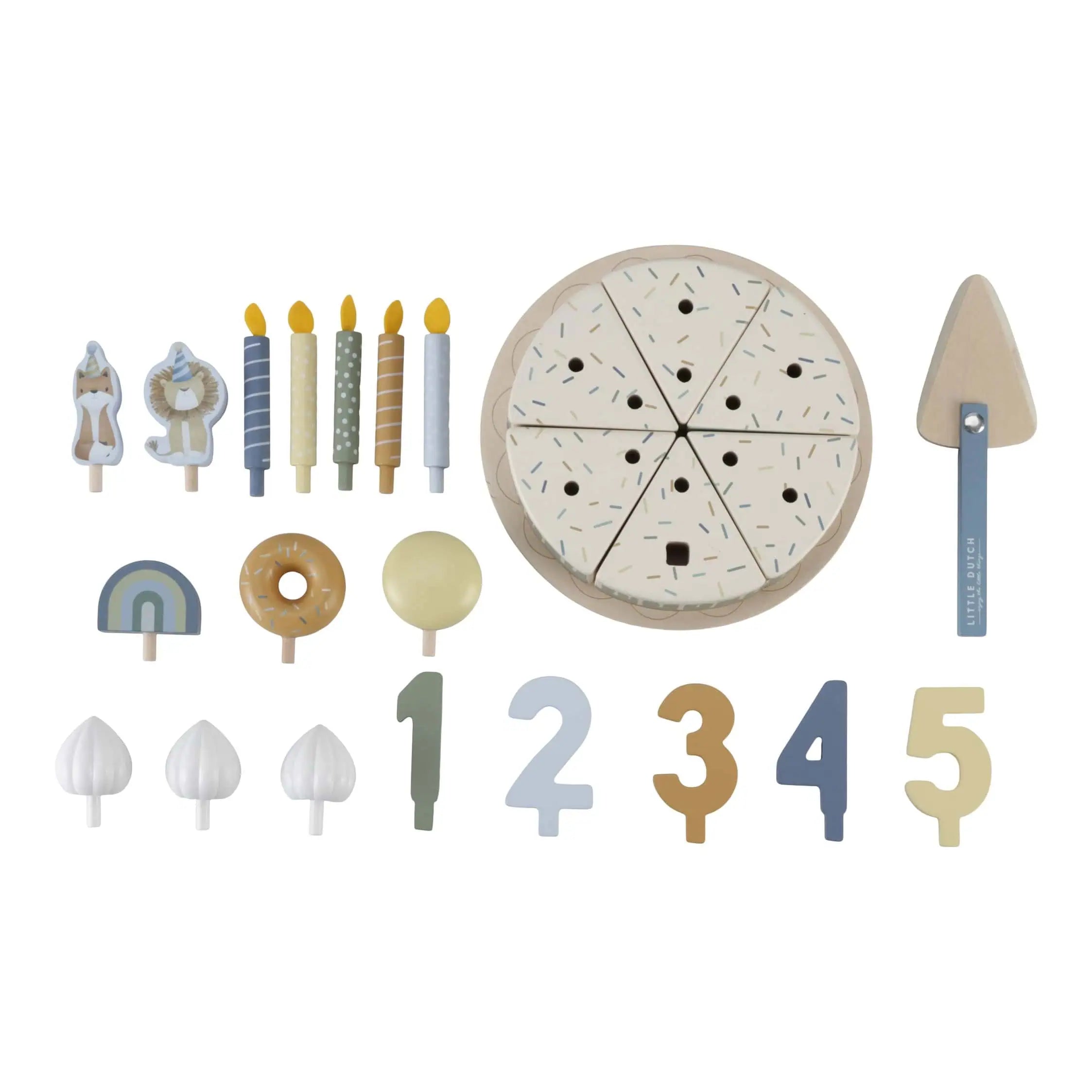 Bolo de Aniversário Azul