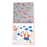 Livro de Pintura Mágica Construção