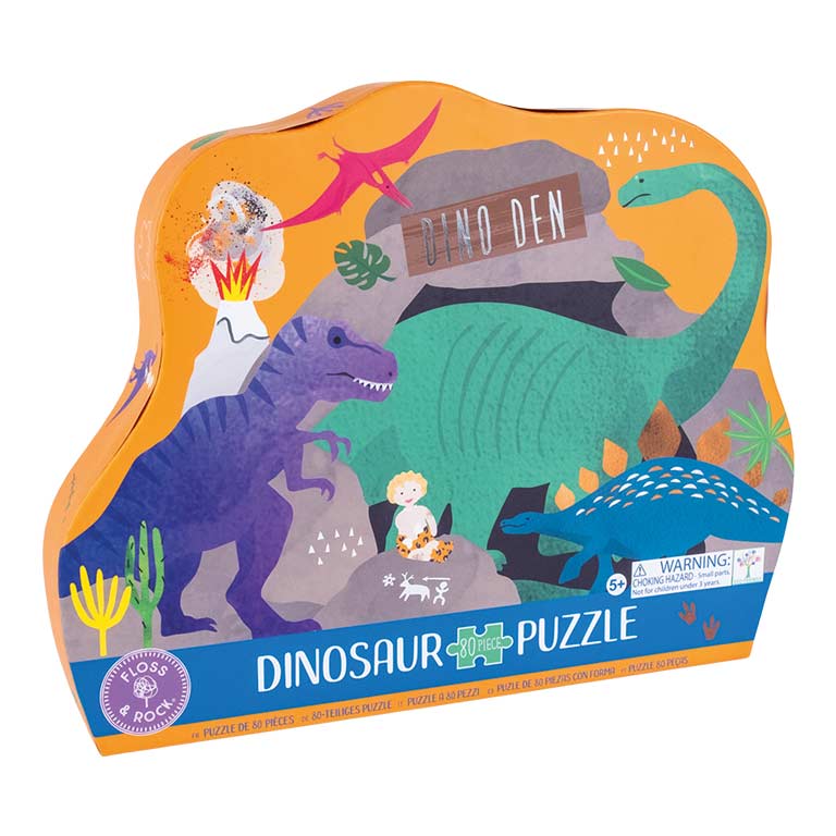 Dinosaur Puzzle - 80 Pieces