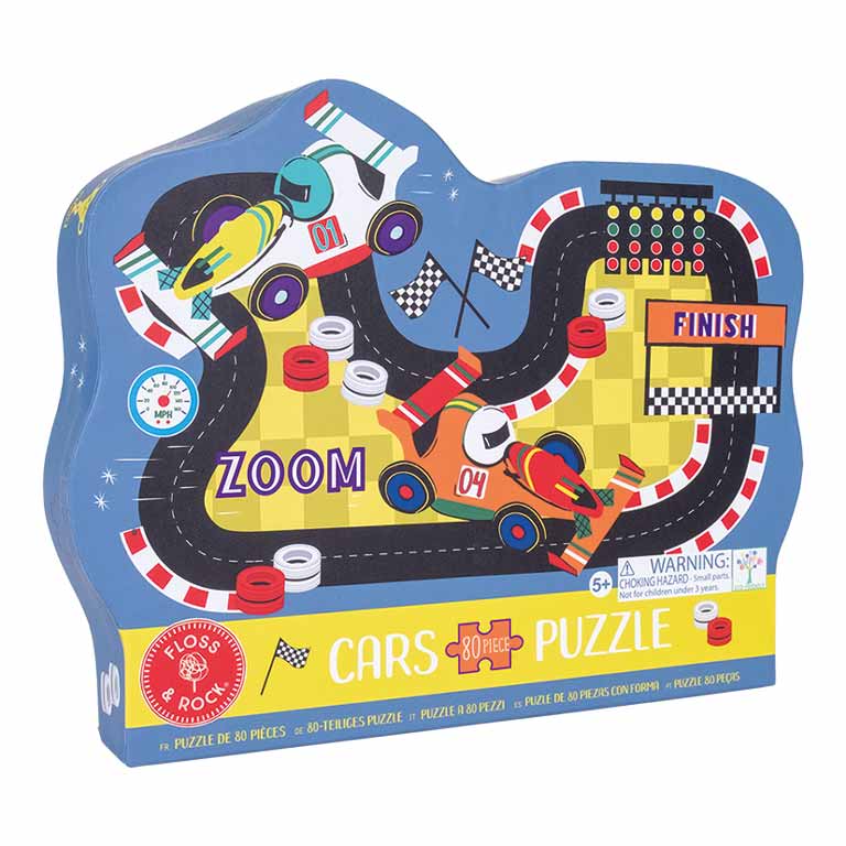 Car Track Puzzle - 80 Pieces