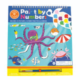 Pinta com Números Oceano