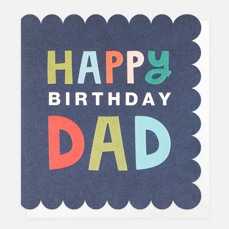 Postal Happy Birthday Dad