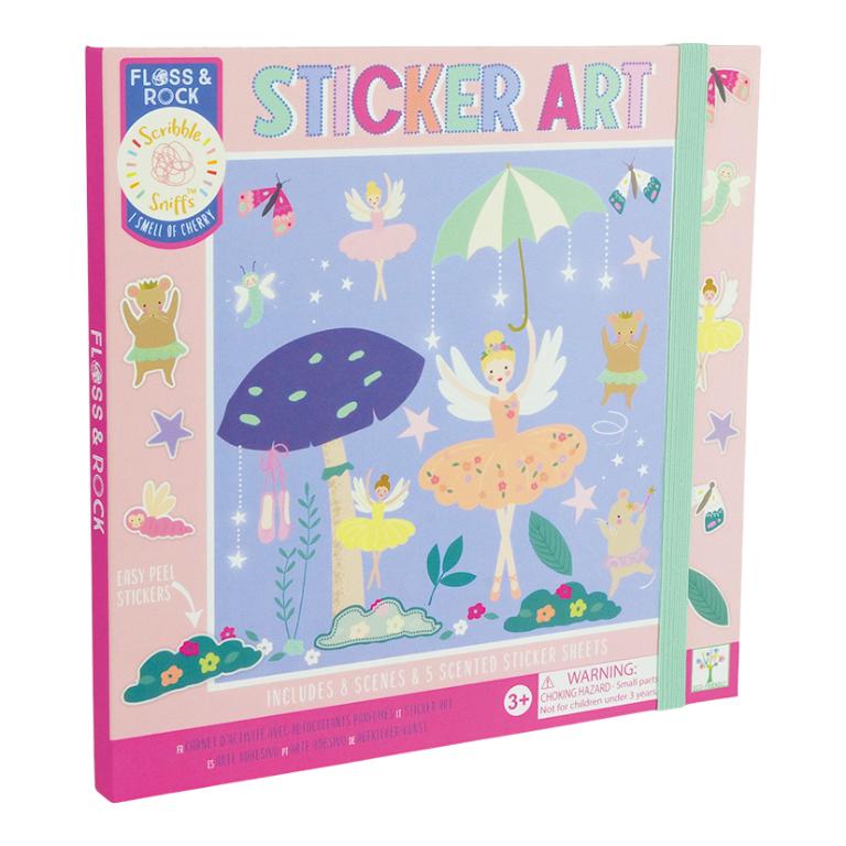 Livro de Autocolantes com cheiro - Encantado